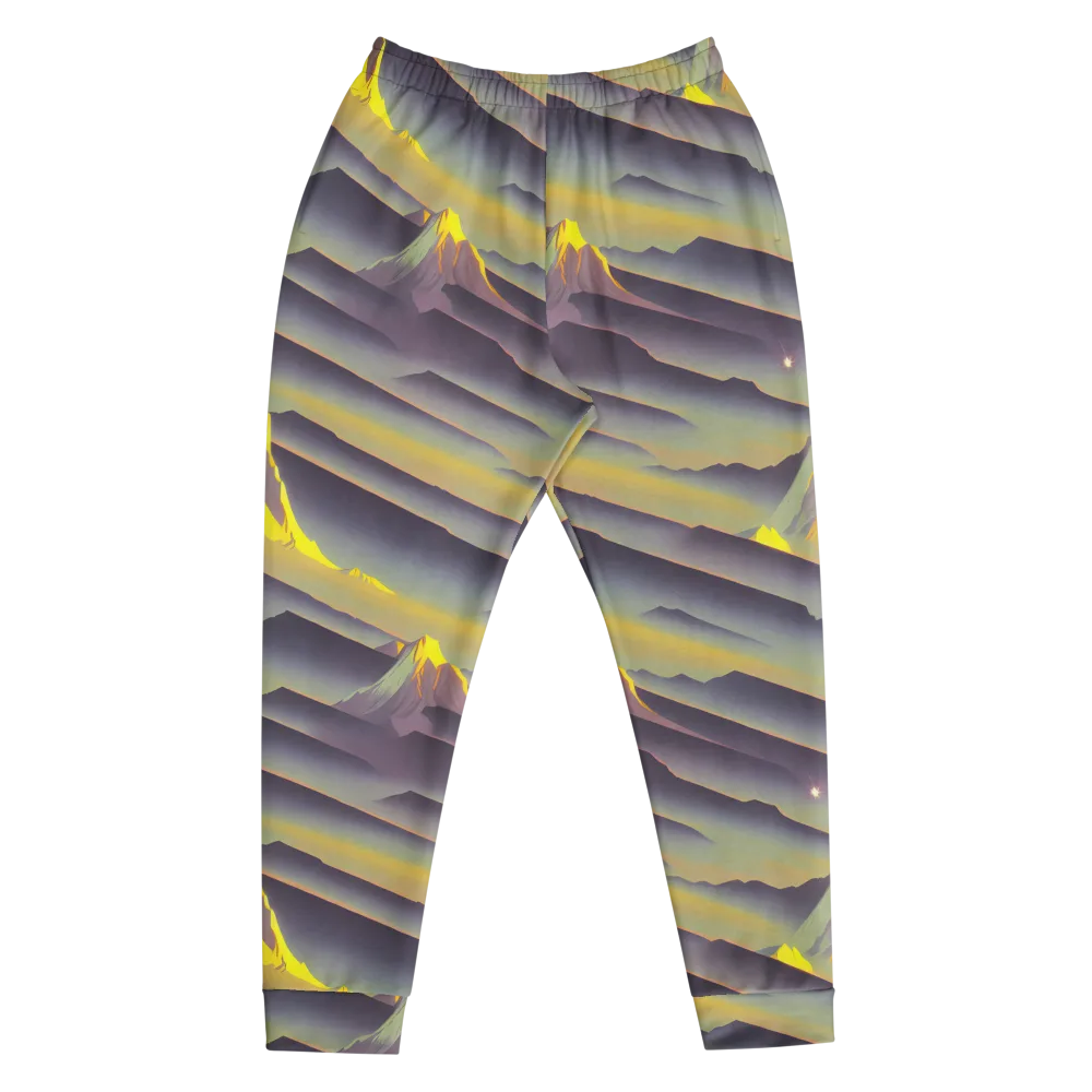 Surreal Summit on Men's Joggers — Front