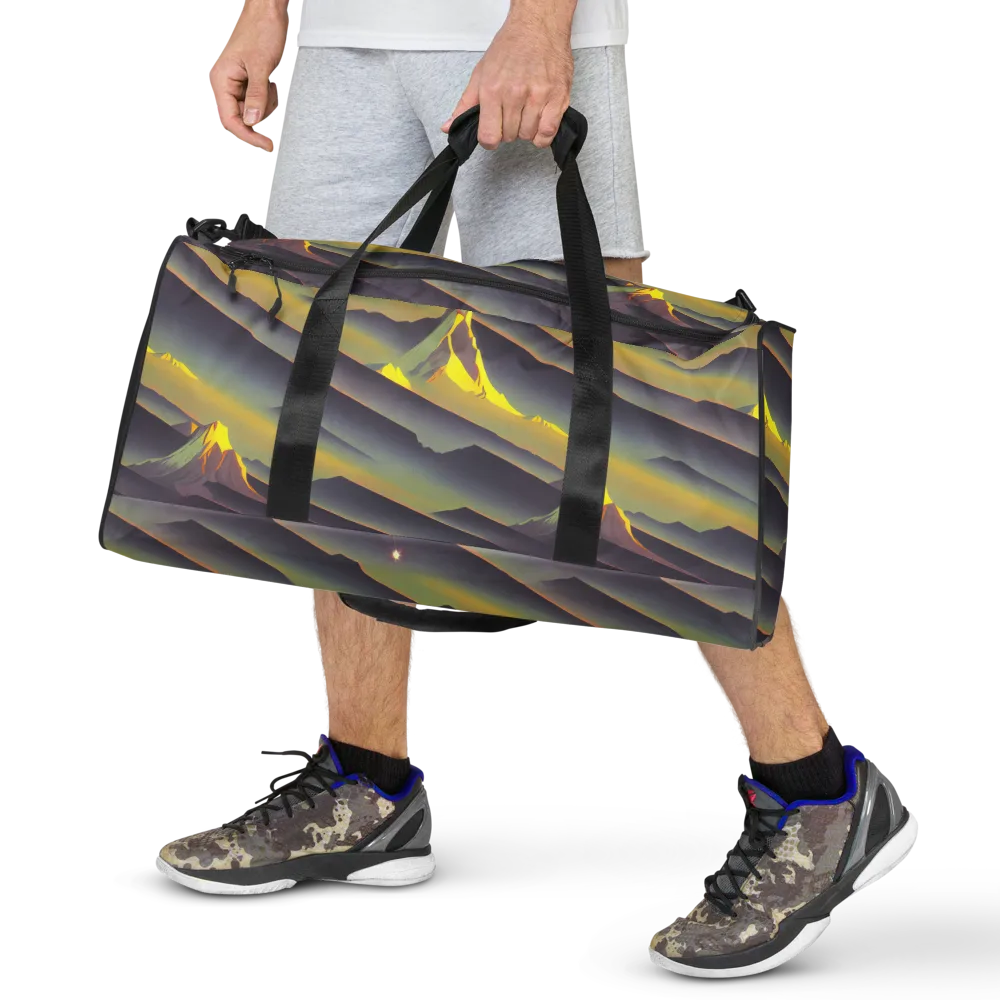 Surreal Summit on Duffle Bag — Front