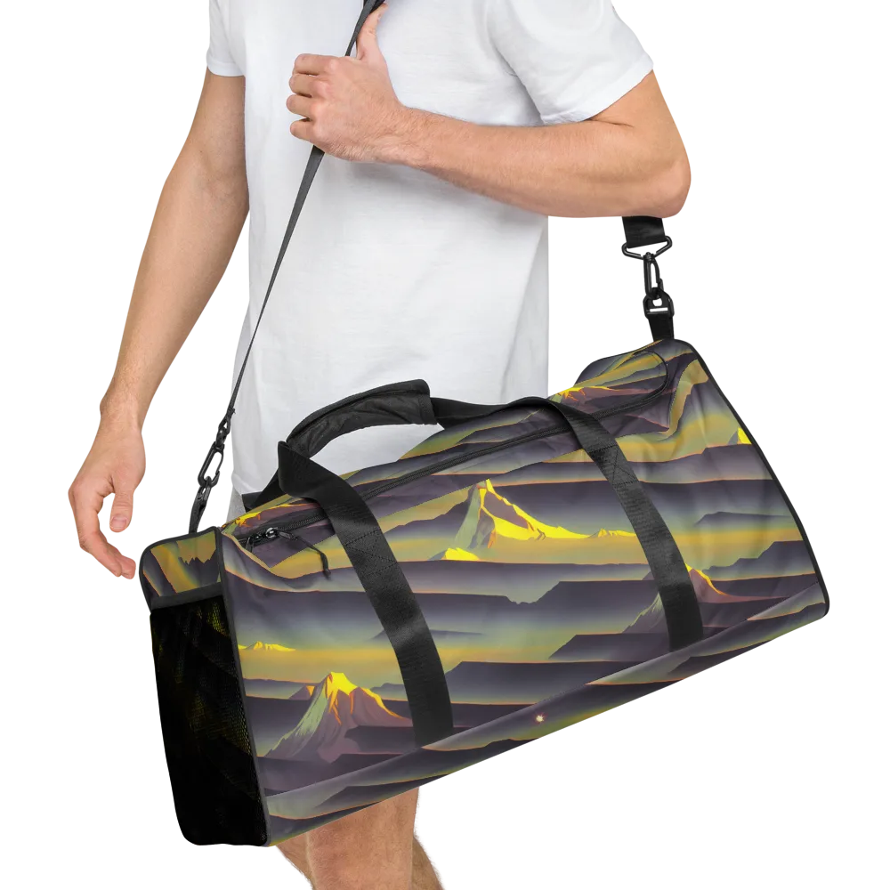Surreal Summit on Duffle Bag — Right Front