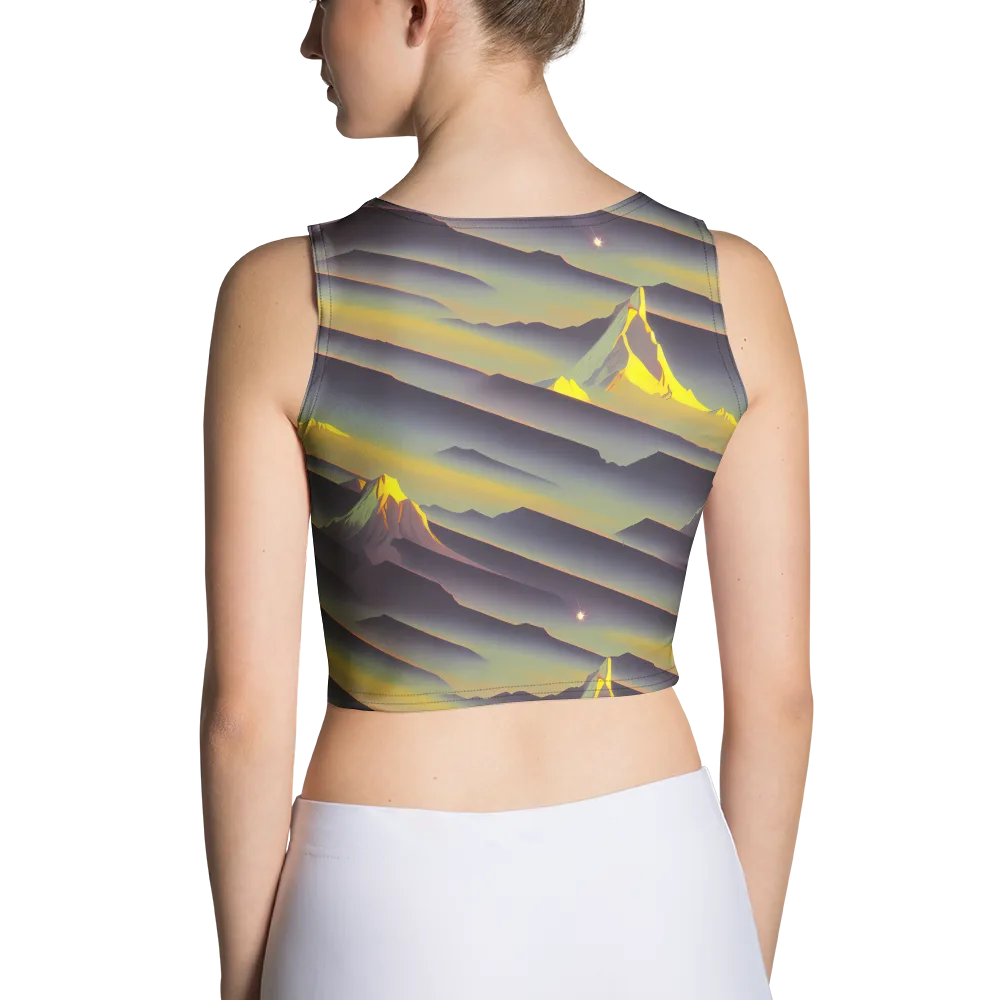 Surreal Summit on Crop Top — Back