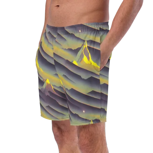 Surreal Summit on a Swim Trunks