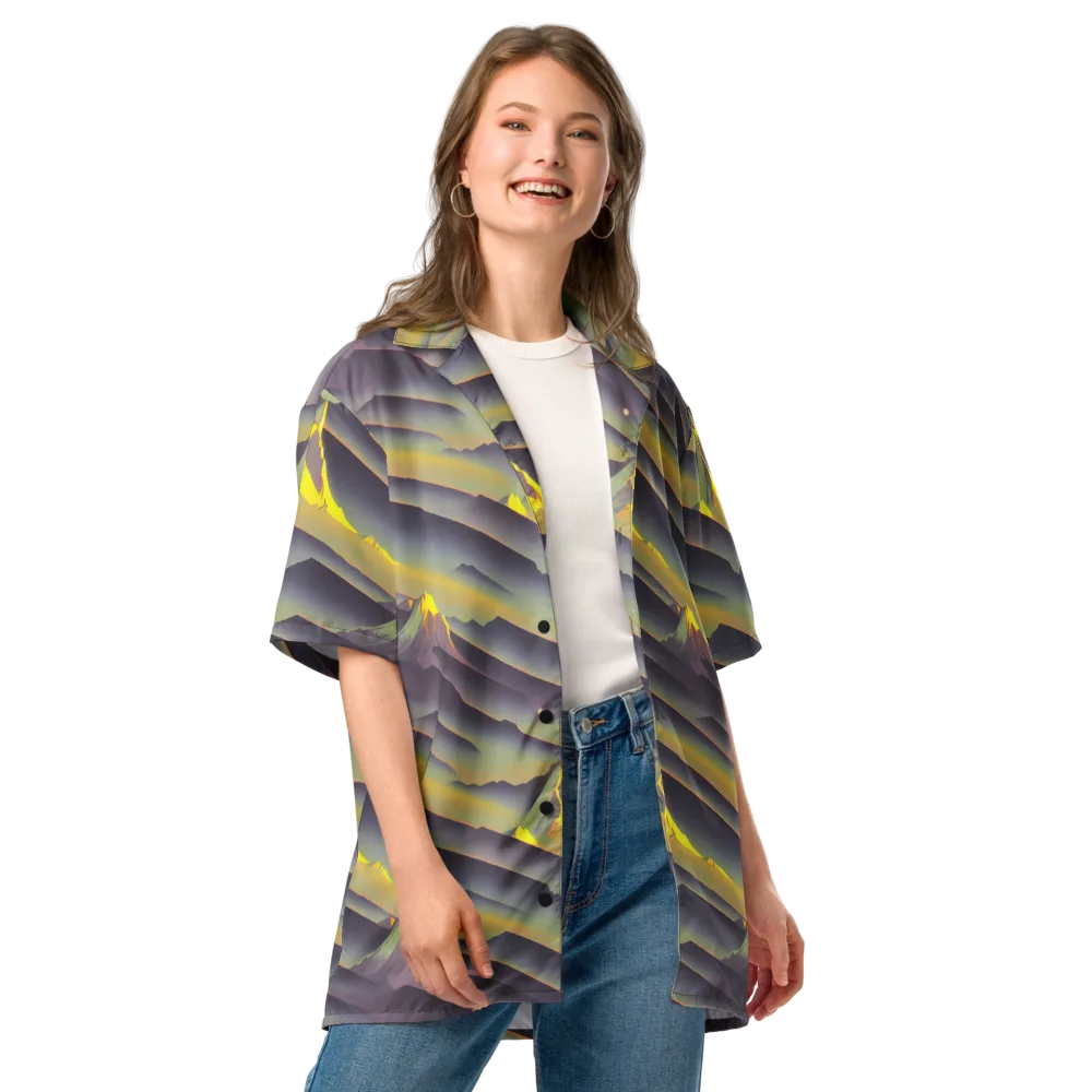 Surreal Summit on Button Shirt — Front