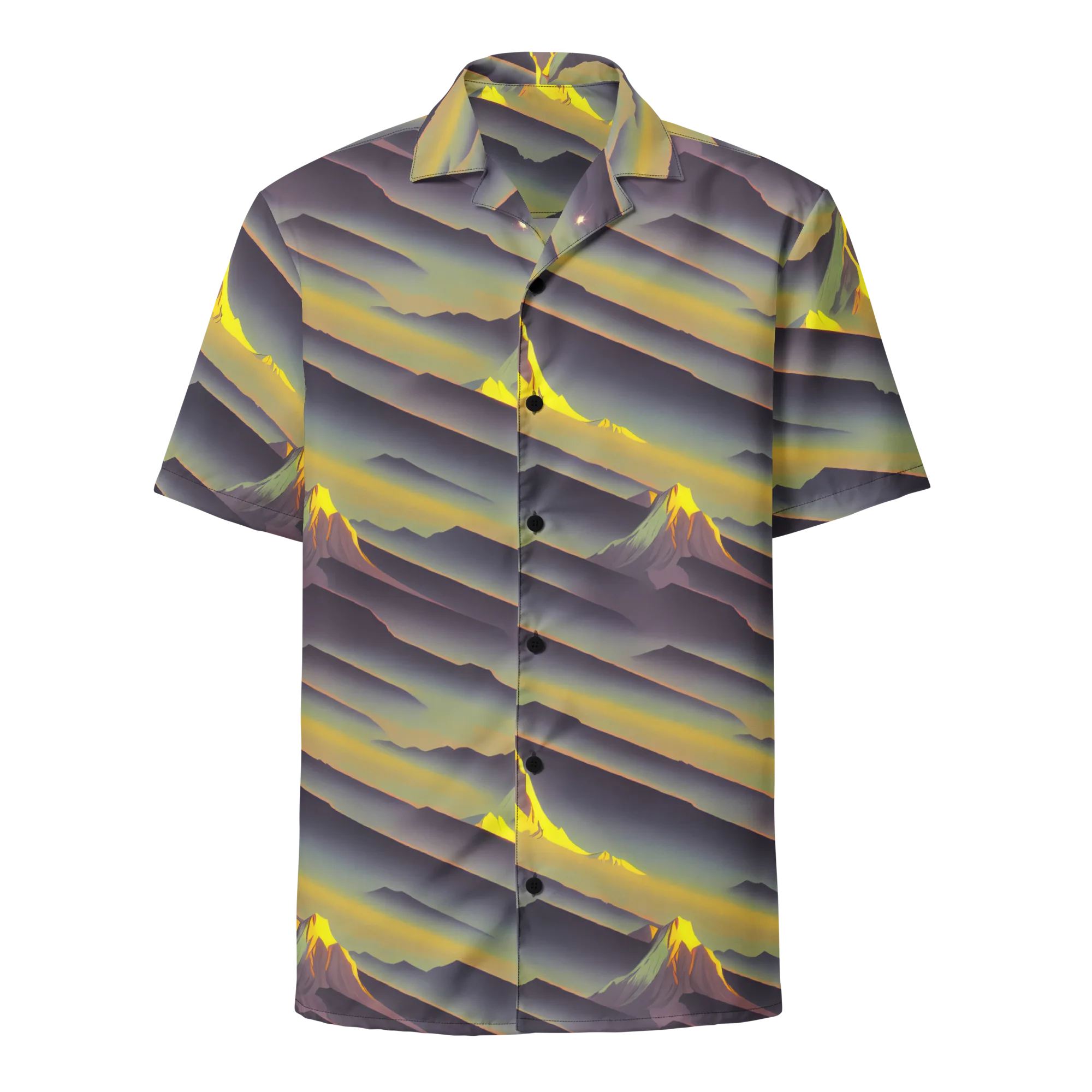 Surreal Summit on Button Shirt — Front