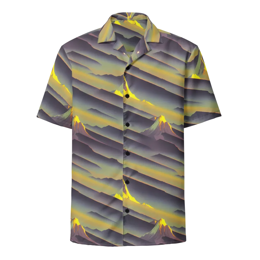 Surreal Summit on Button Shirt — Front