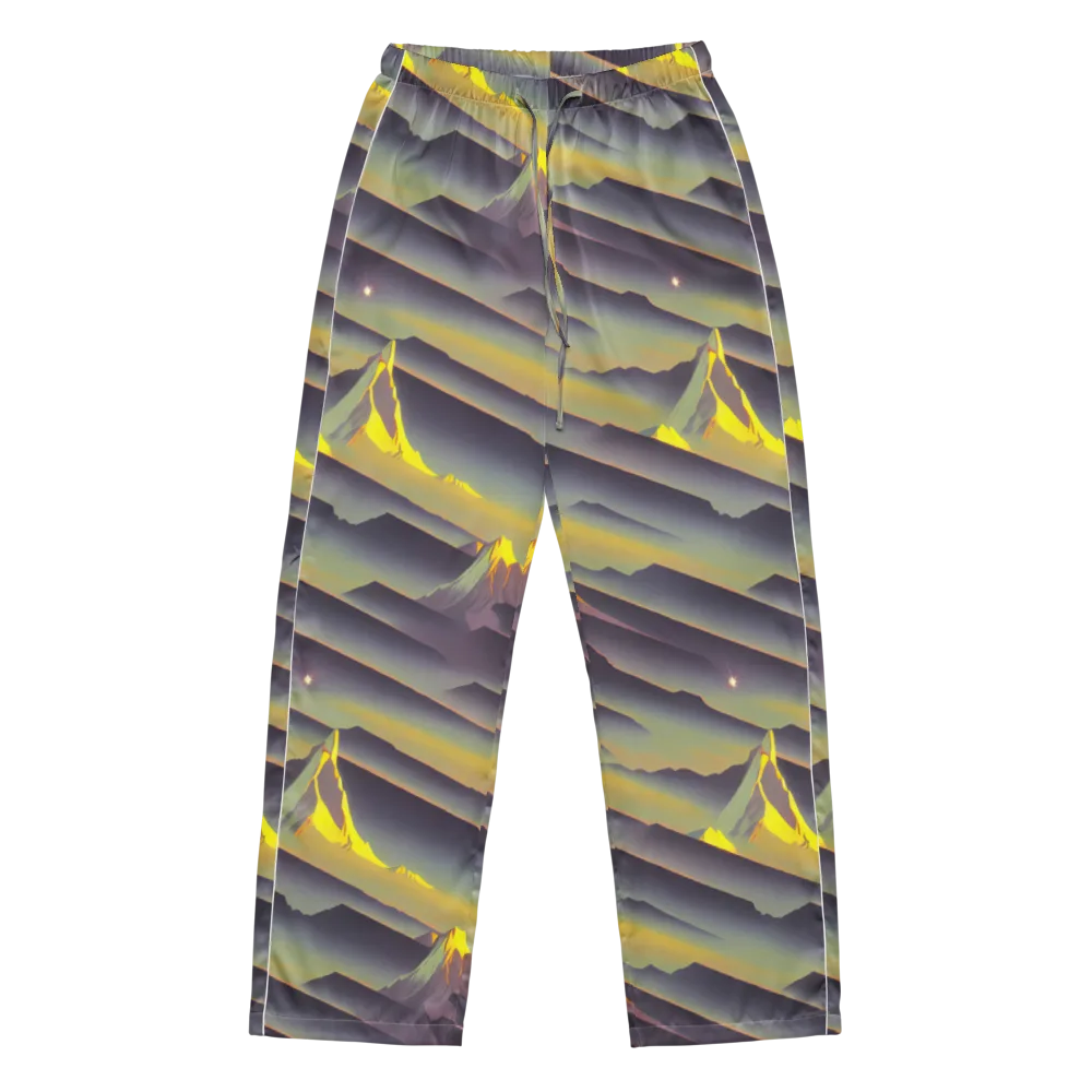 Surreal Summit on Women's Pajama Pants — Front