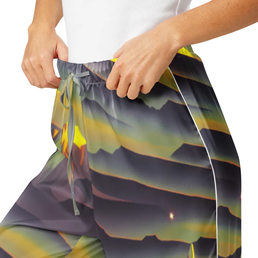 Surreal Summit on Women's Pajama Pants — Product details