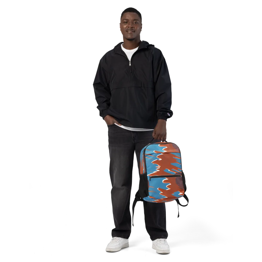 Desert Vortex on Utility Backpack — Front