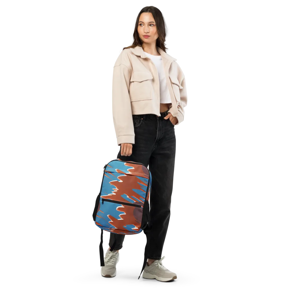 Desert Vortex on Utility Backpack — Front