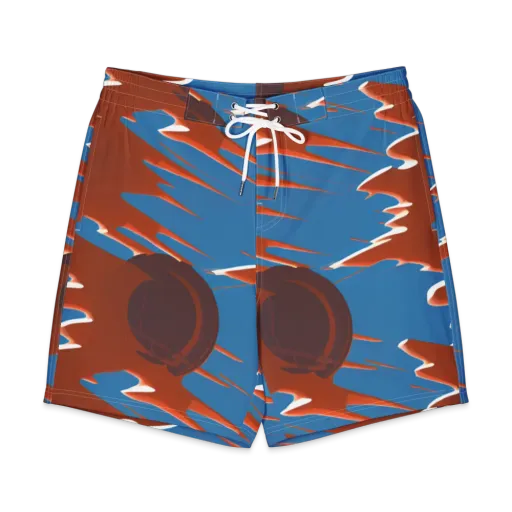 Desert Vortex on a Men's Board Shorts