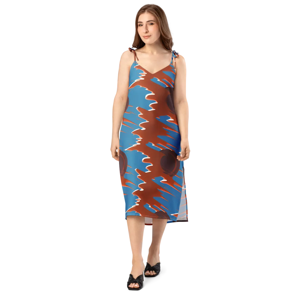 Desert Vortex on Slip Dress — Front