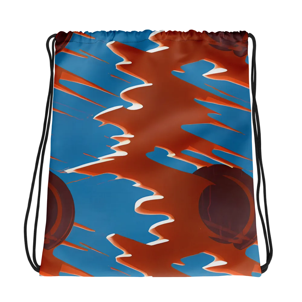 Desert Vortex on Drawstring Bag — Photo