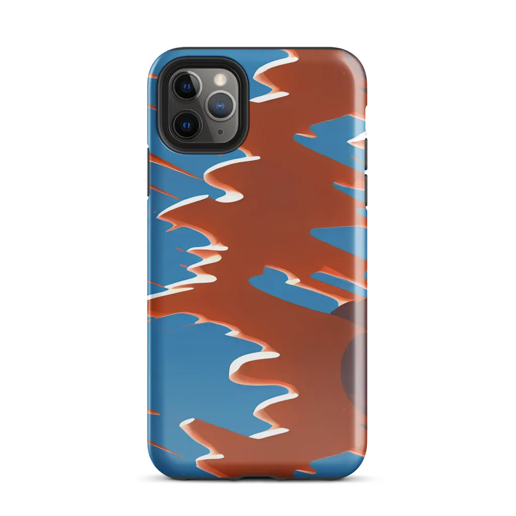 Desert Vortex on Tough Case for iPhone® — Front