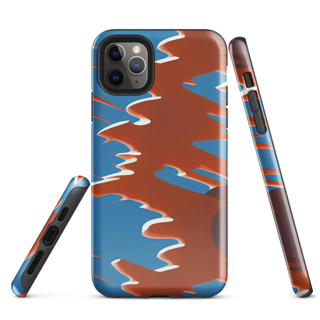Desert Vortex on Tough Case for iPhone® — Front