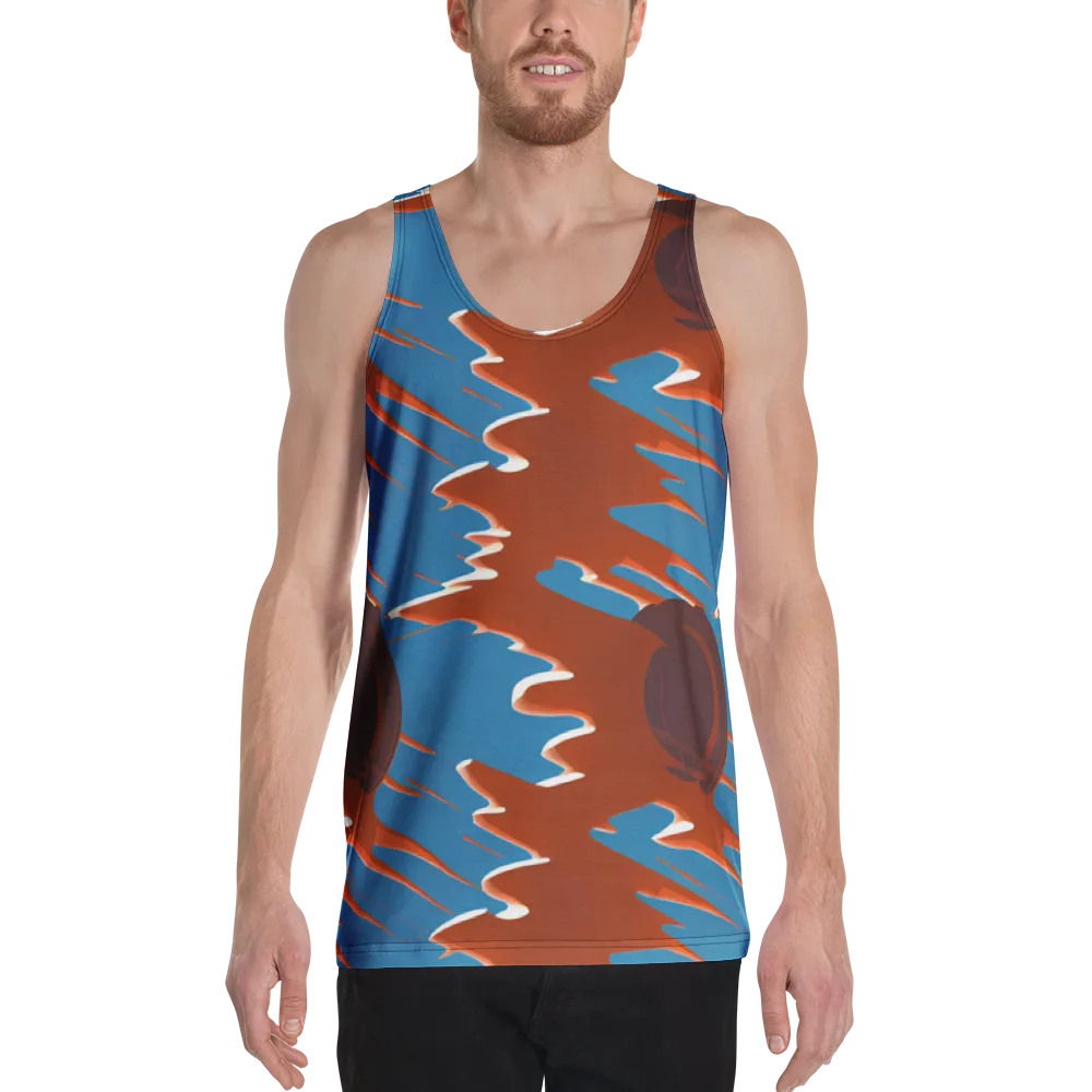 Desert Vortex on Men's Tank Top — Front