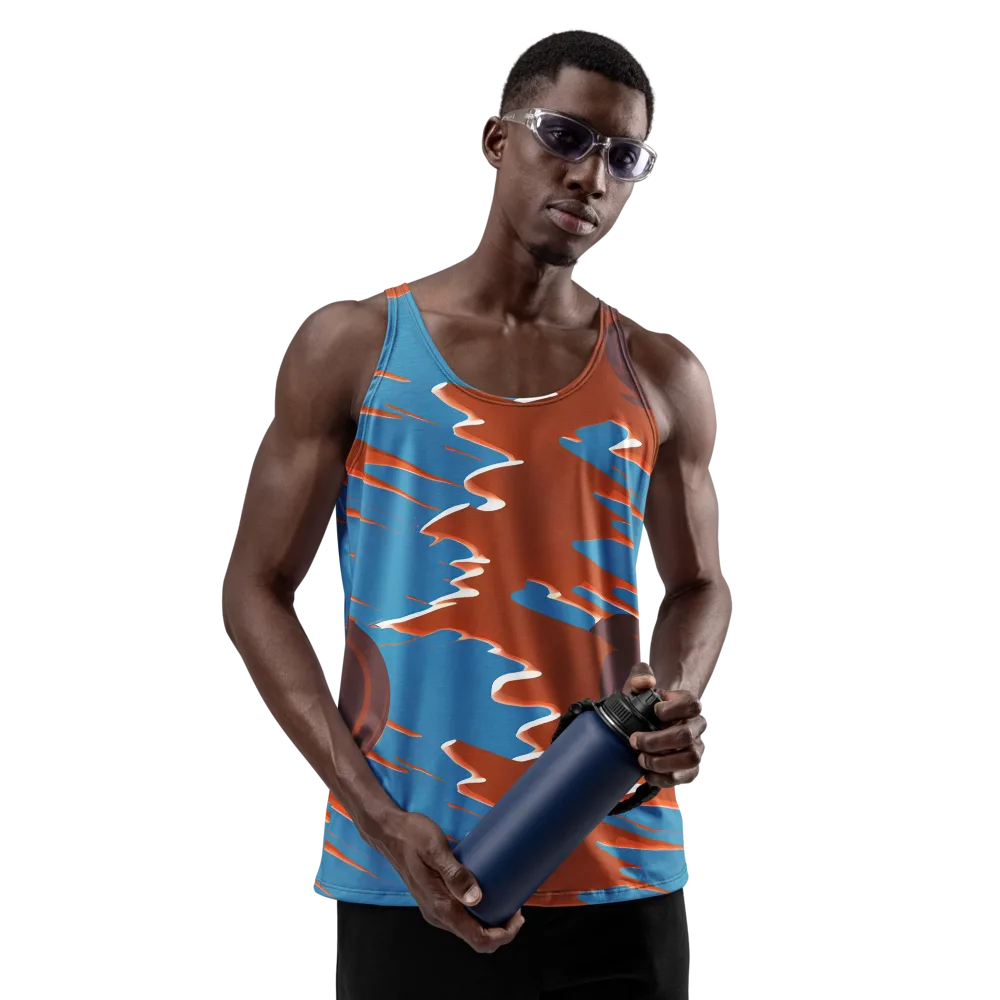 Desert Vortex on Men's Tank Top — Front
