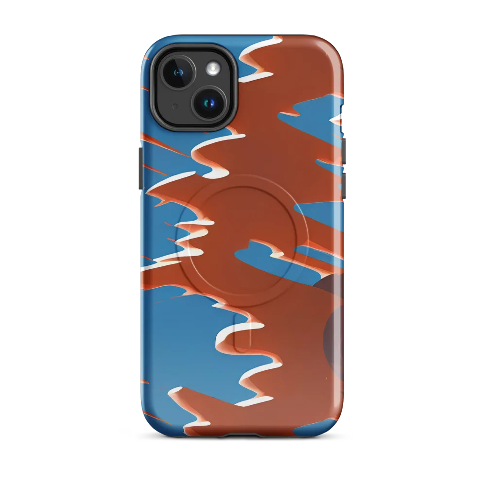 Desert Vortex on MagSafe Tough Case for iPhone® — Front