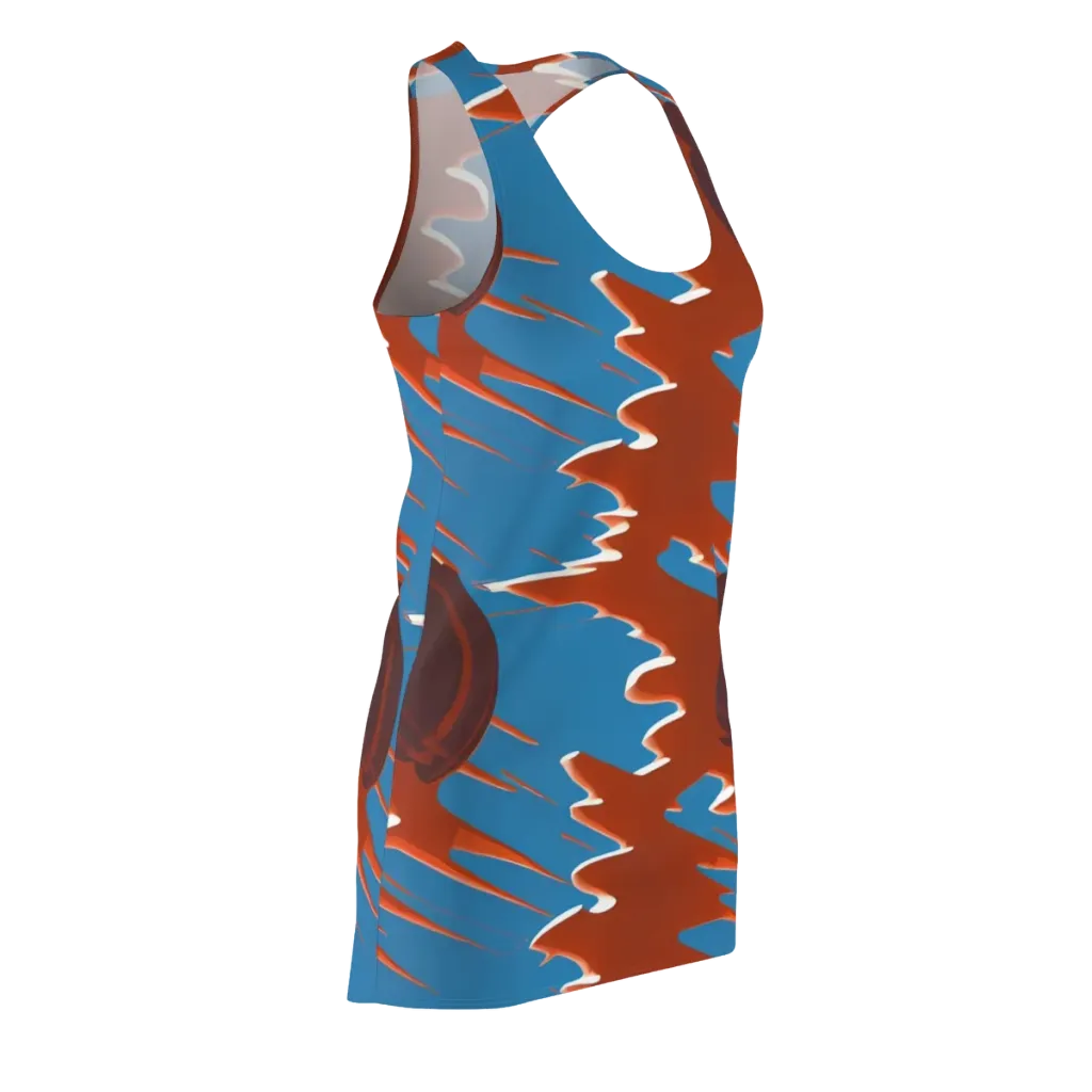 Desert Vortex on Racerback Dress — Front Side