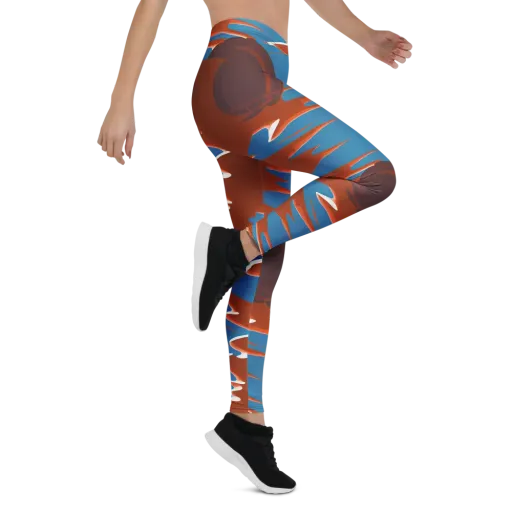 Desert Vortex on a Leggings