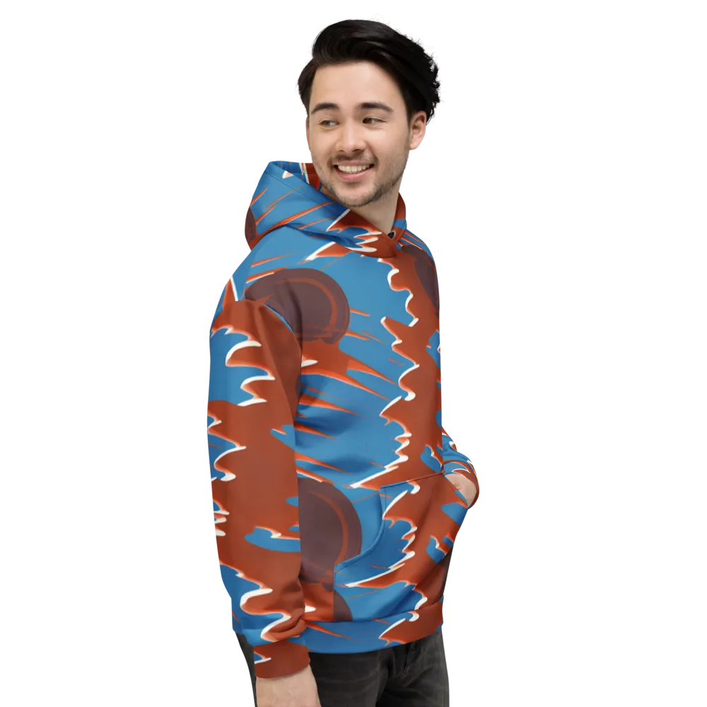 Desert Vortex on Hoodie — Right