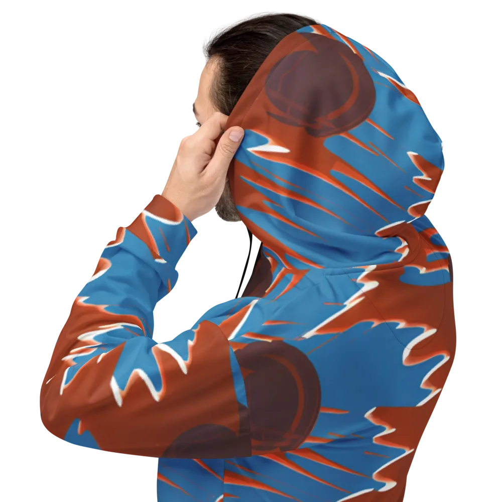 Desert Vortex on Hoodie — Back