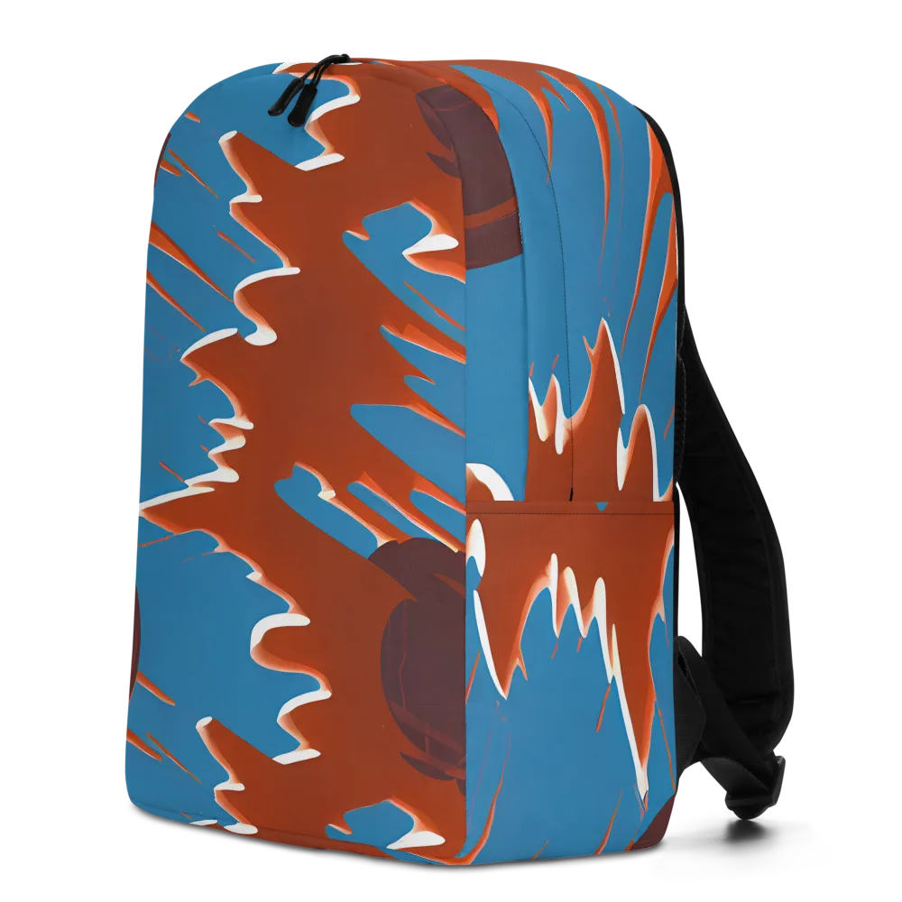 Desert Vortex on Minimalist Backpack — Left