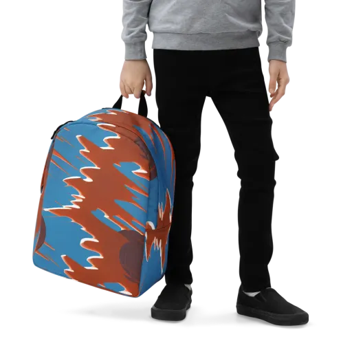 Desert Vortex on a Minimalist Backpack