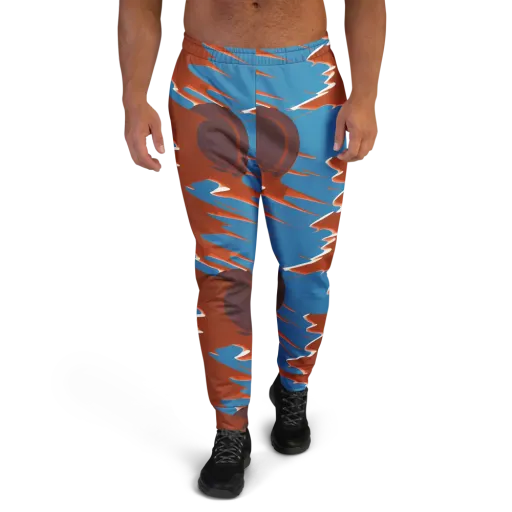 Desert Vortex on a Men's Joggers