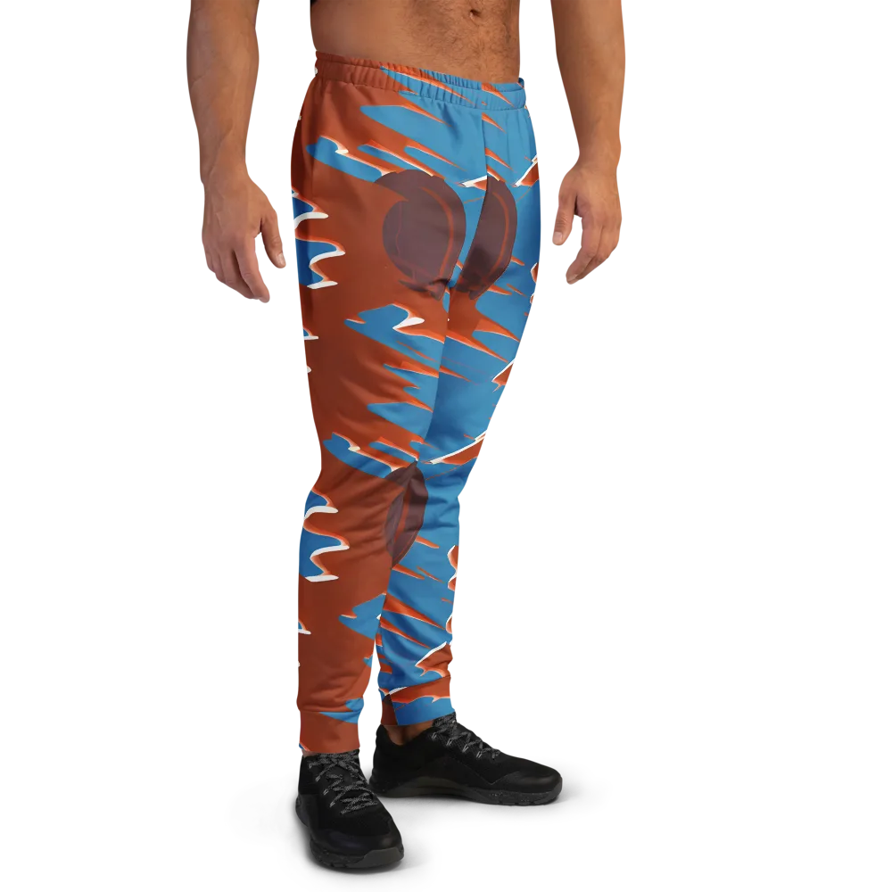 Desert Vortex on Men's Joggers — Right