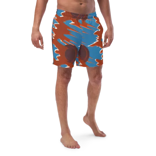 Desert Vortex on a Swim Trunks
