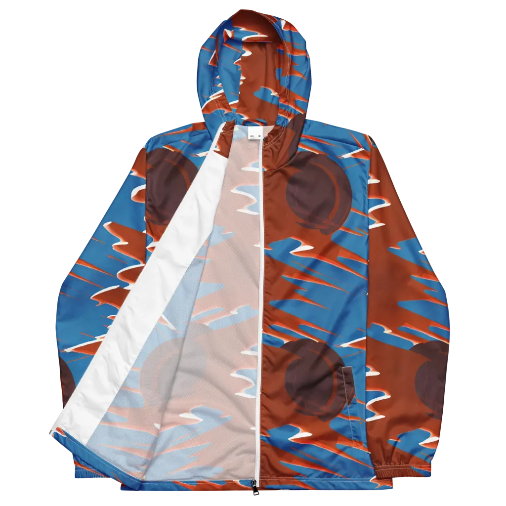 Desert Vortex on Men's Windbreaker — Front