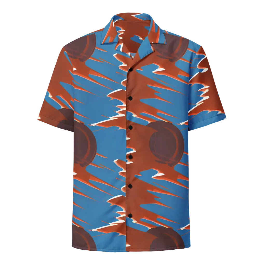 Desert Vortex on Button Shirt — Front