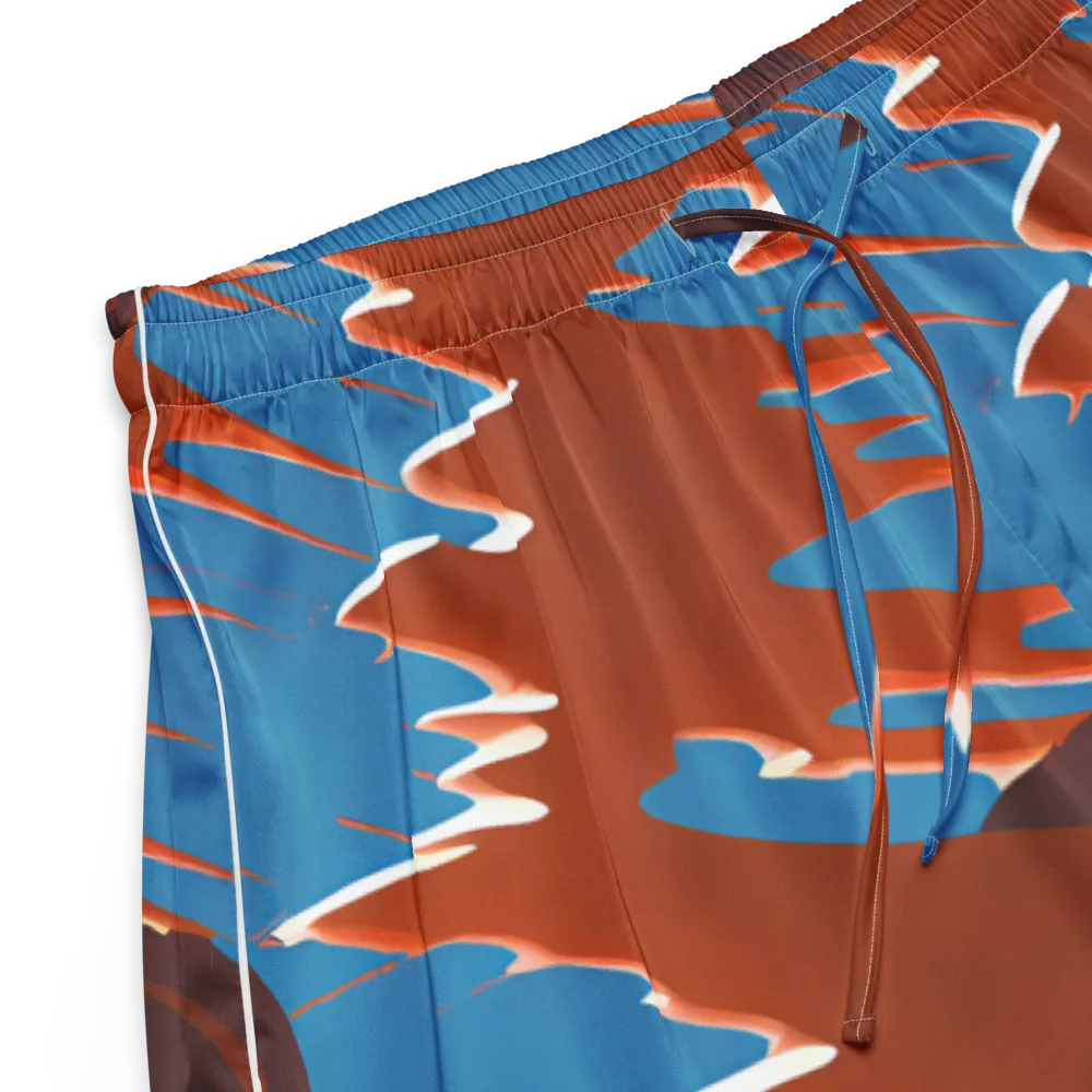 Desert Vortex on Women's Pajama Shorts — Product details