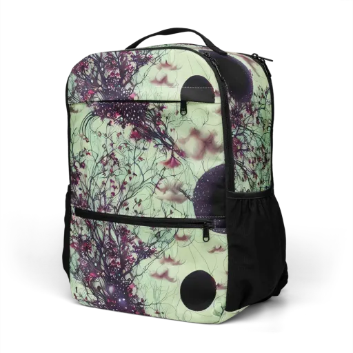 Celestial Bloom on a Utility Backpack