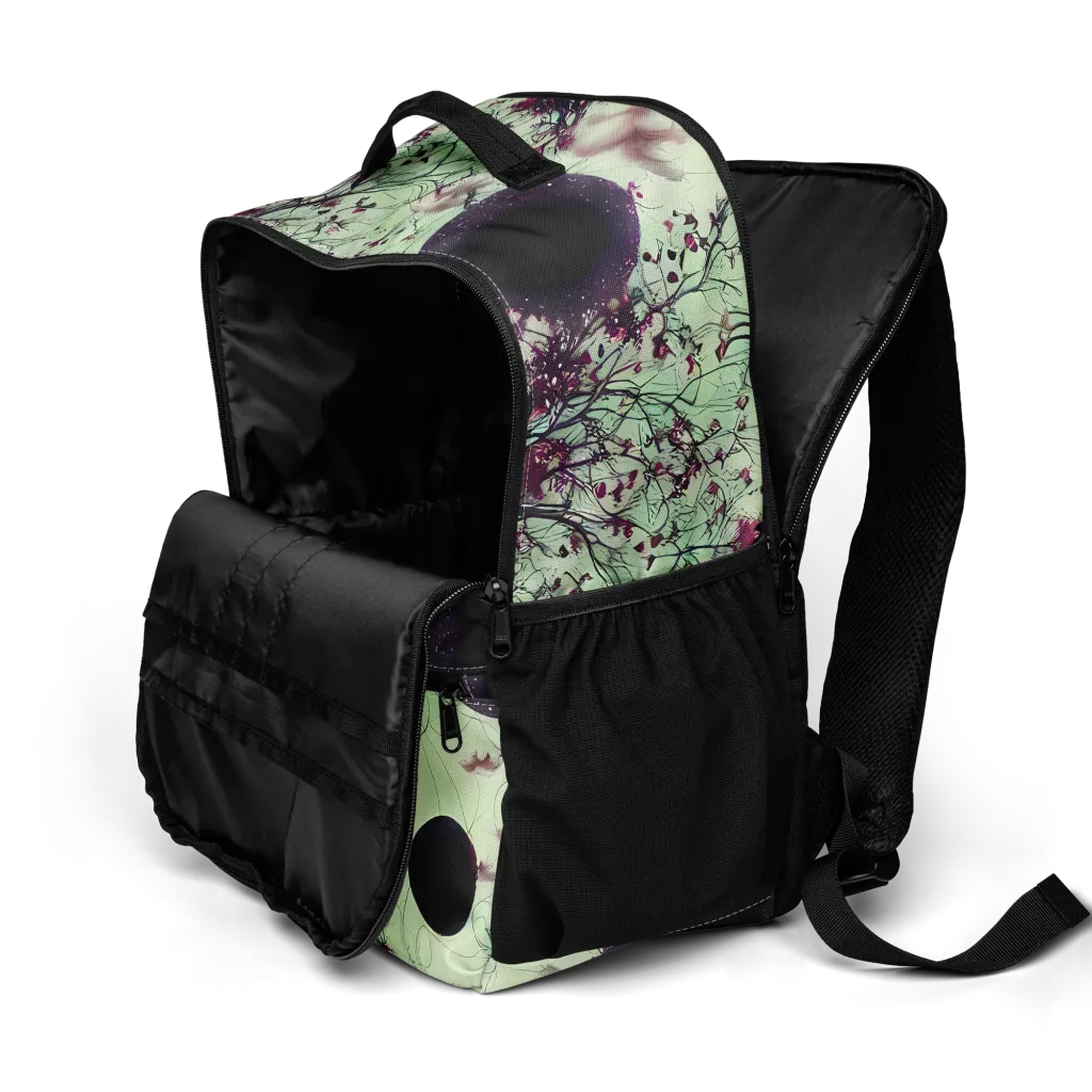 Celestial Bloom on Utility Backpack — Product details 2