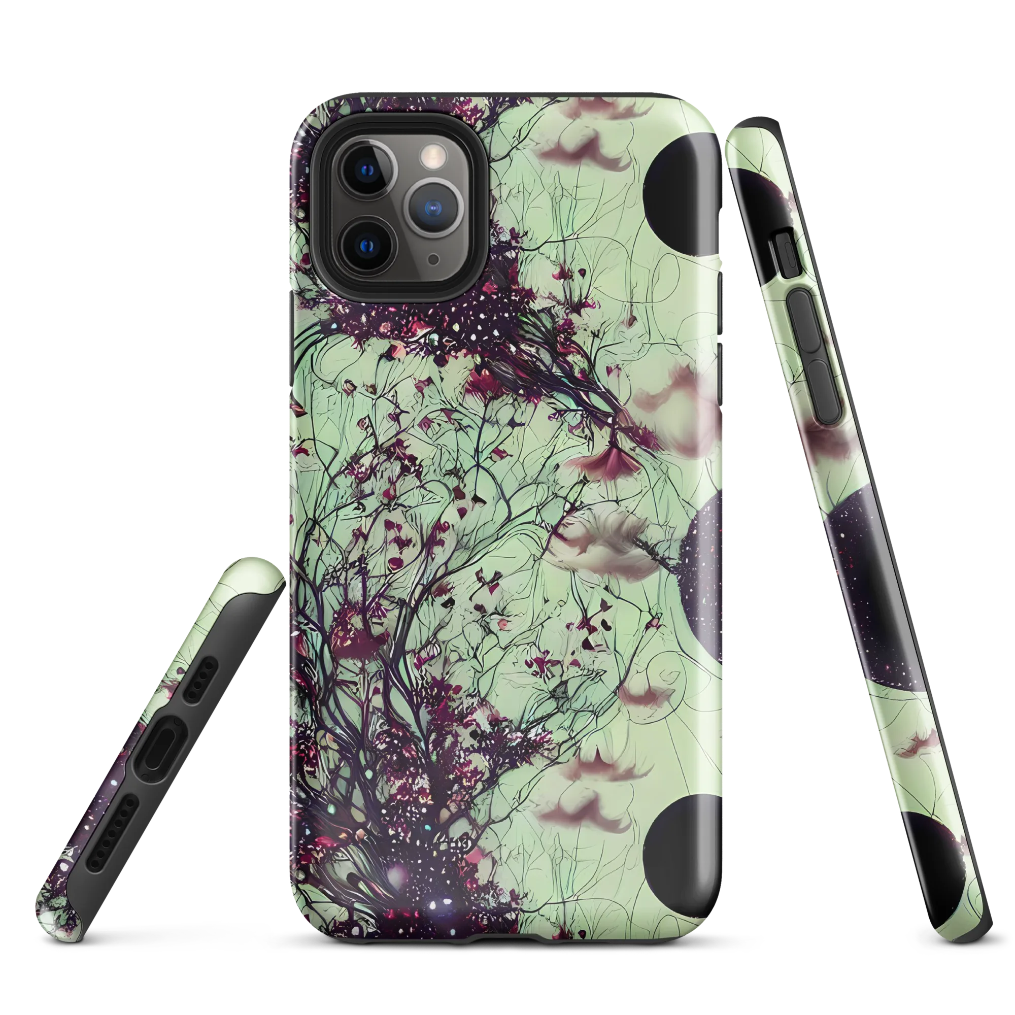 Celestial Bloom on Tough Case for iPhone® — Front