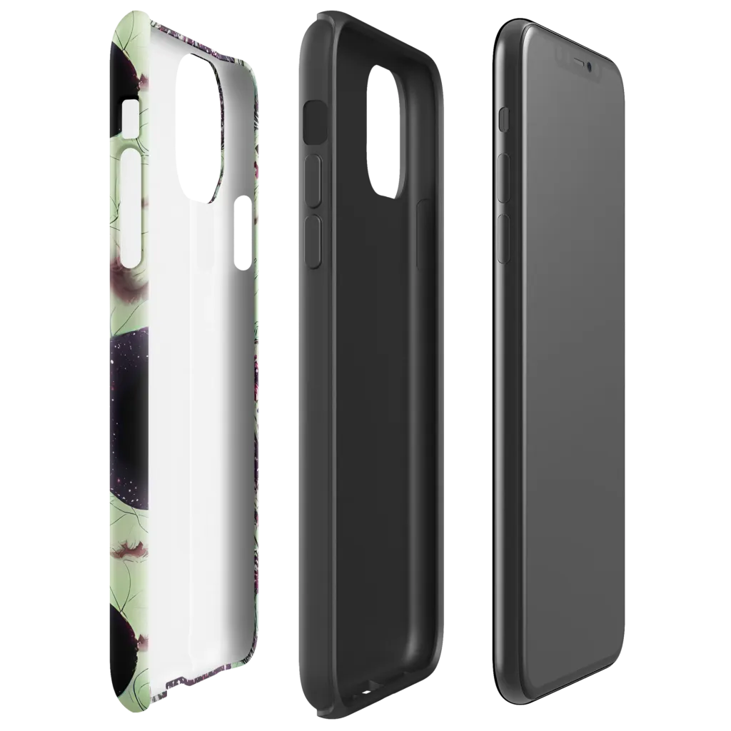 Celestial Bloom on Tough Case for iPhone® — Right