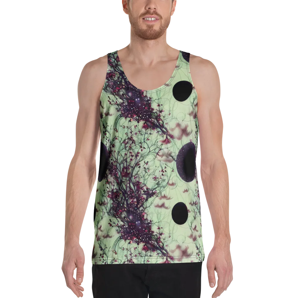 Celestial Bloom on Men's Tank Top — Front