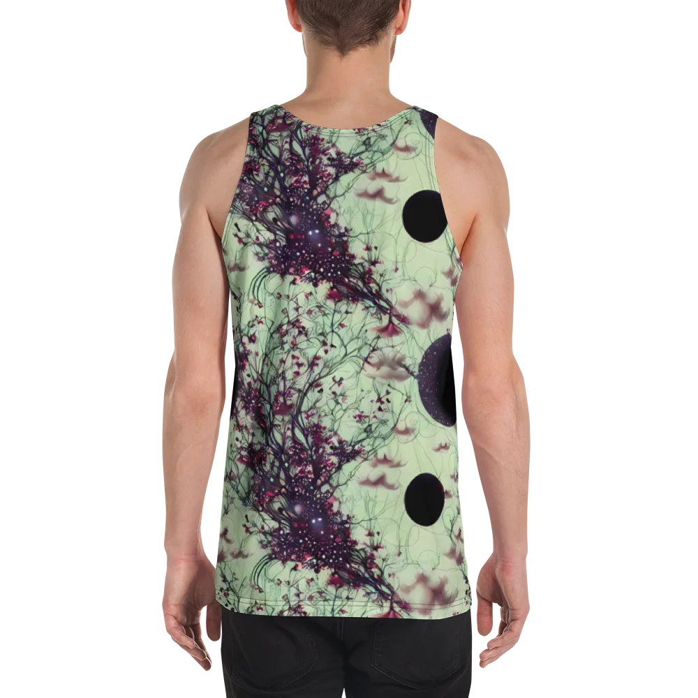 Celestial Bloom on Men's Tank Top — Back