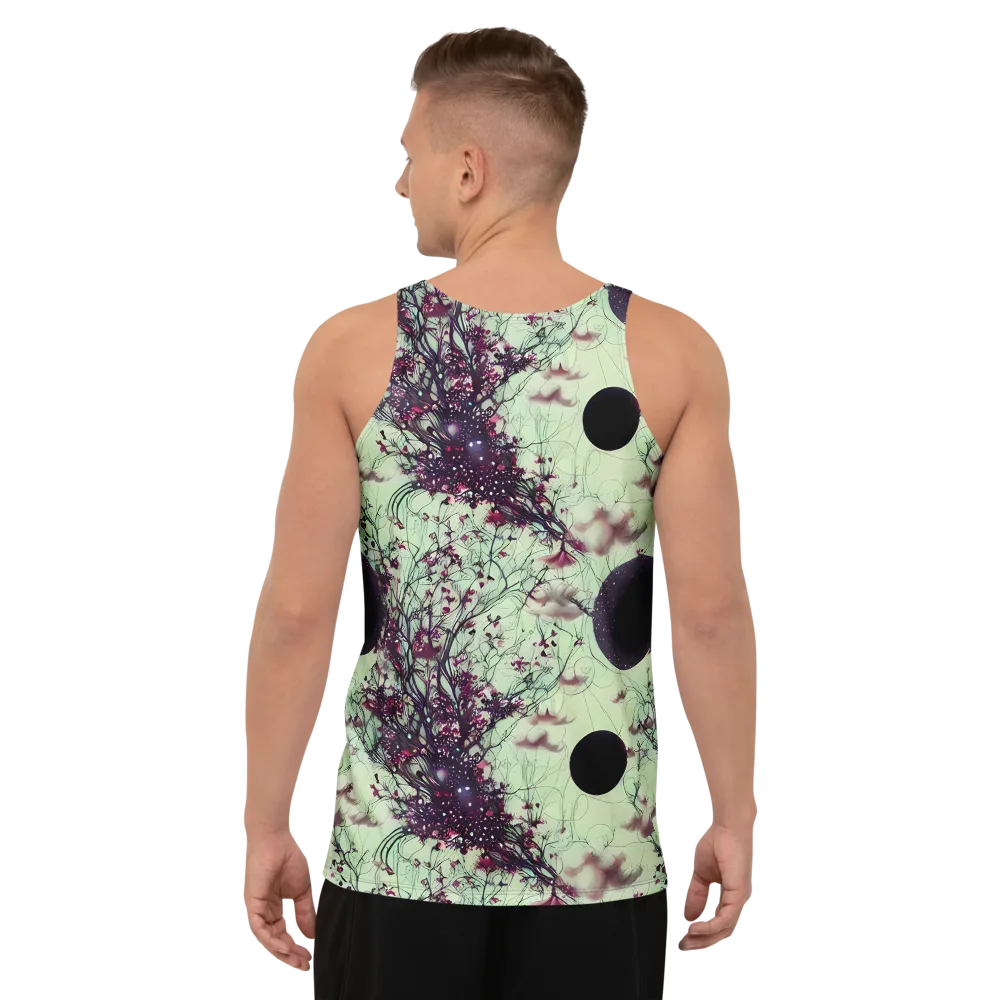Celestial Bloom on Men's Tank Top — Back
