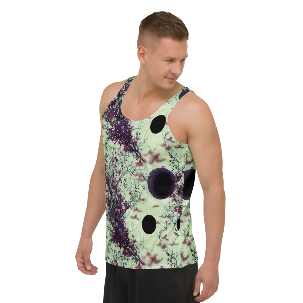 Celestial Bloom on Men's Tank Top — Left Front