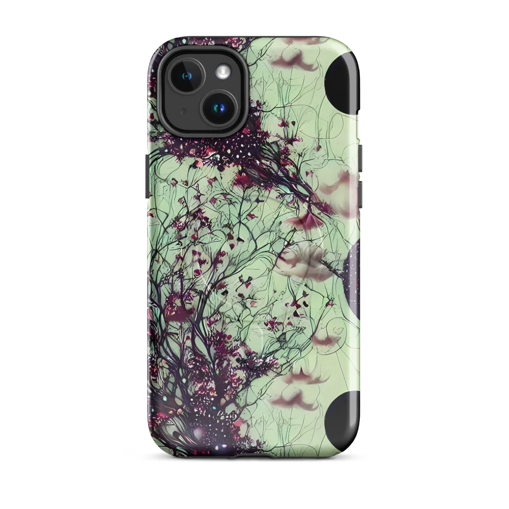 Celestial Bloom on MagSafe Tough Case for iPhone® — Front