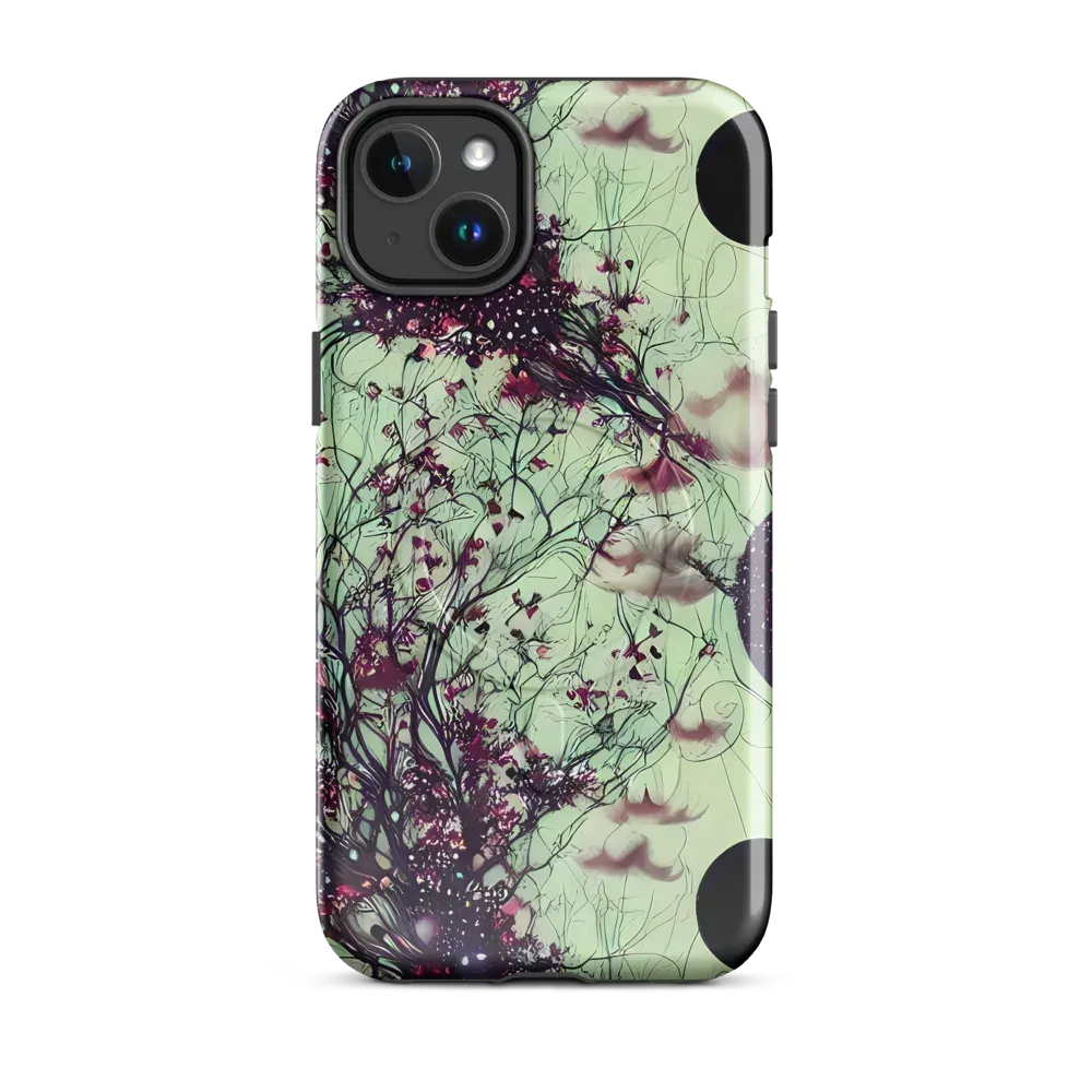 Celestial Bloom on MagSafe Tough Case for iPhone® — Front