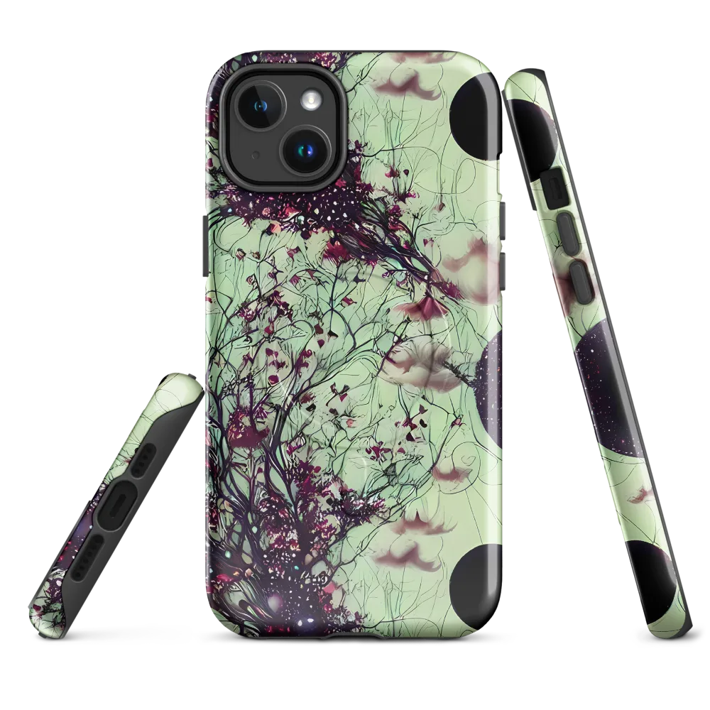 Celestial Bloom on MagSafe Tough Case for iPhone® — Front