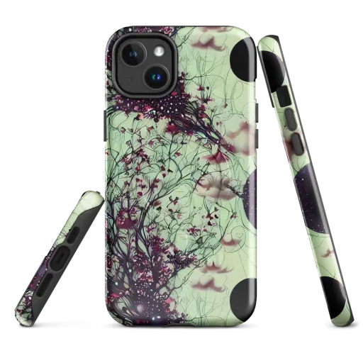 Celestial Bloom on a MagSafe Tough Case for iPhone®