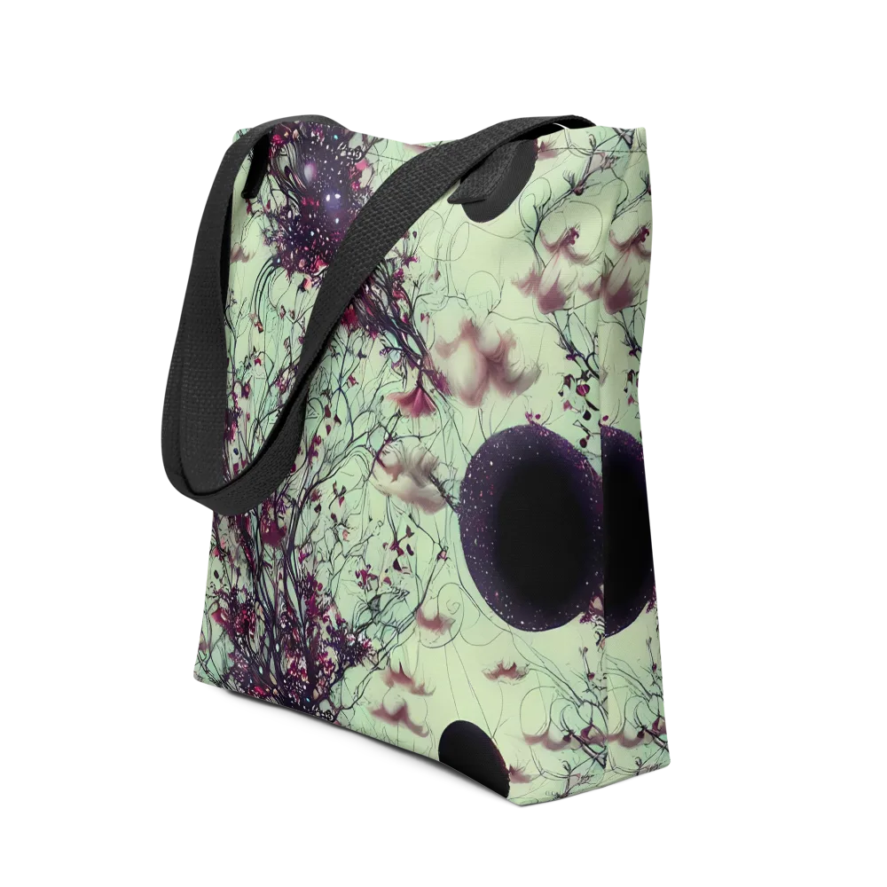 Celestial Bloom on Tote Bag — Front