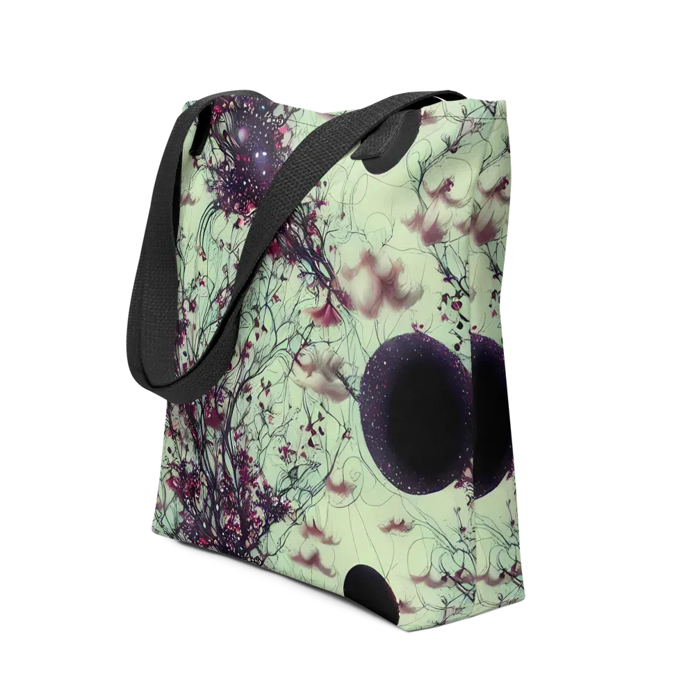 Celestial Bloom on Tote Bag — Front