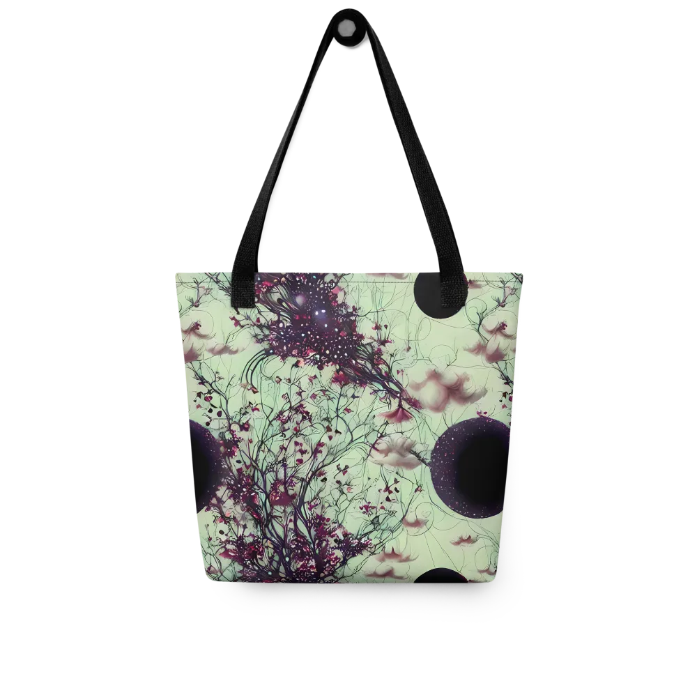 Celestial Bloom on Tote Bag — Front