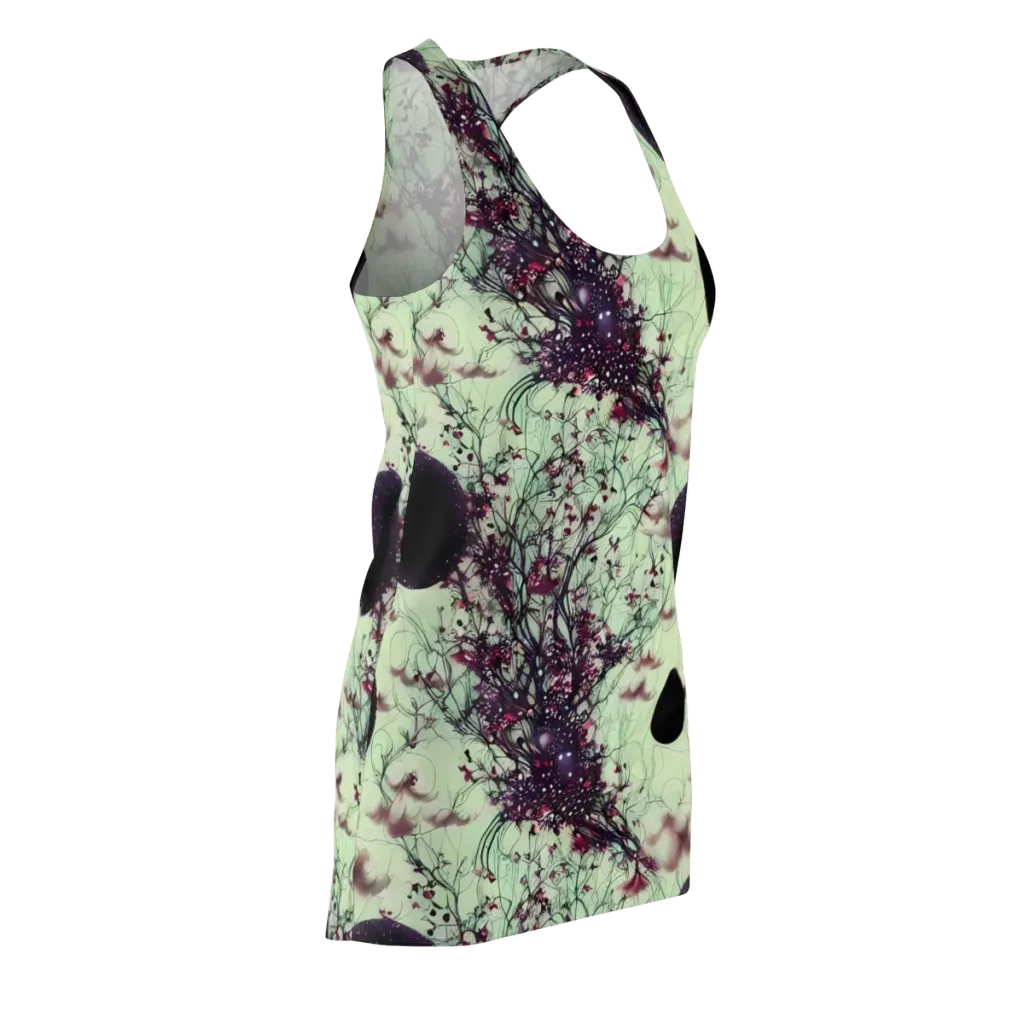 Celestial Bloom on Racerback Dress — Front Side