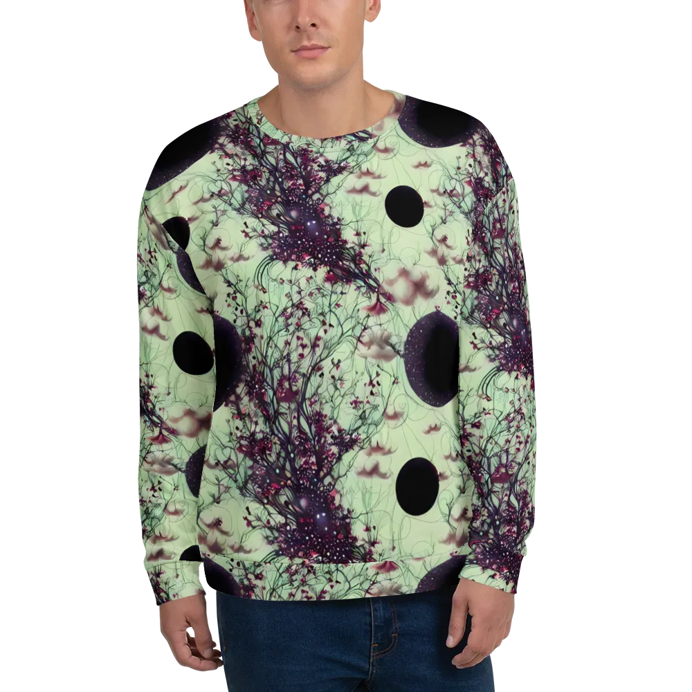 Celestial Bloom on Sweatshirt — Front