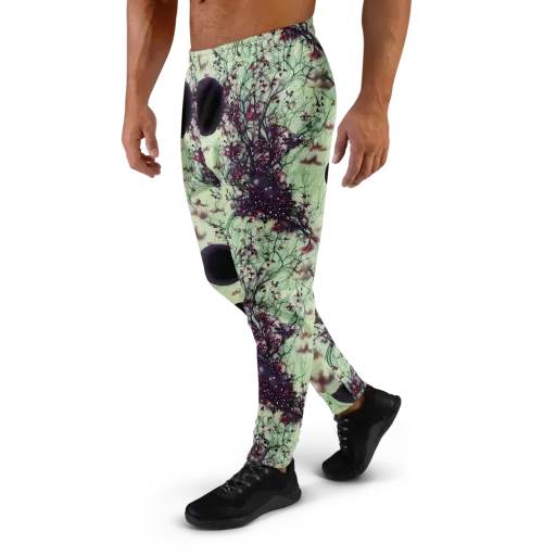 Celestial Bloom on a Men's Joggers